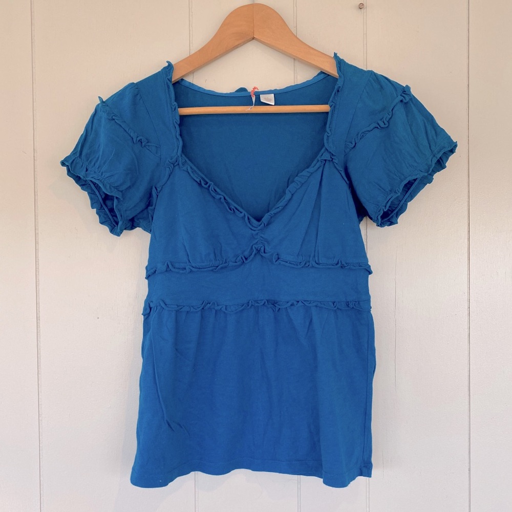 Anthropologie Ric Rac babydoll style top